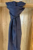 Classic Portobello Scarf Dark Denim